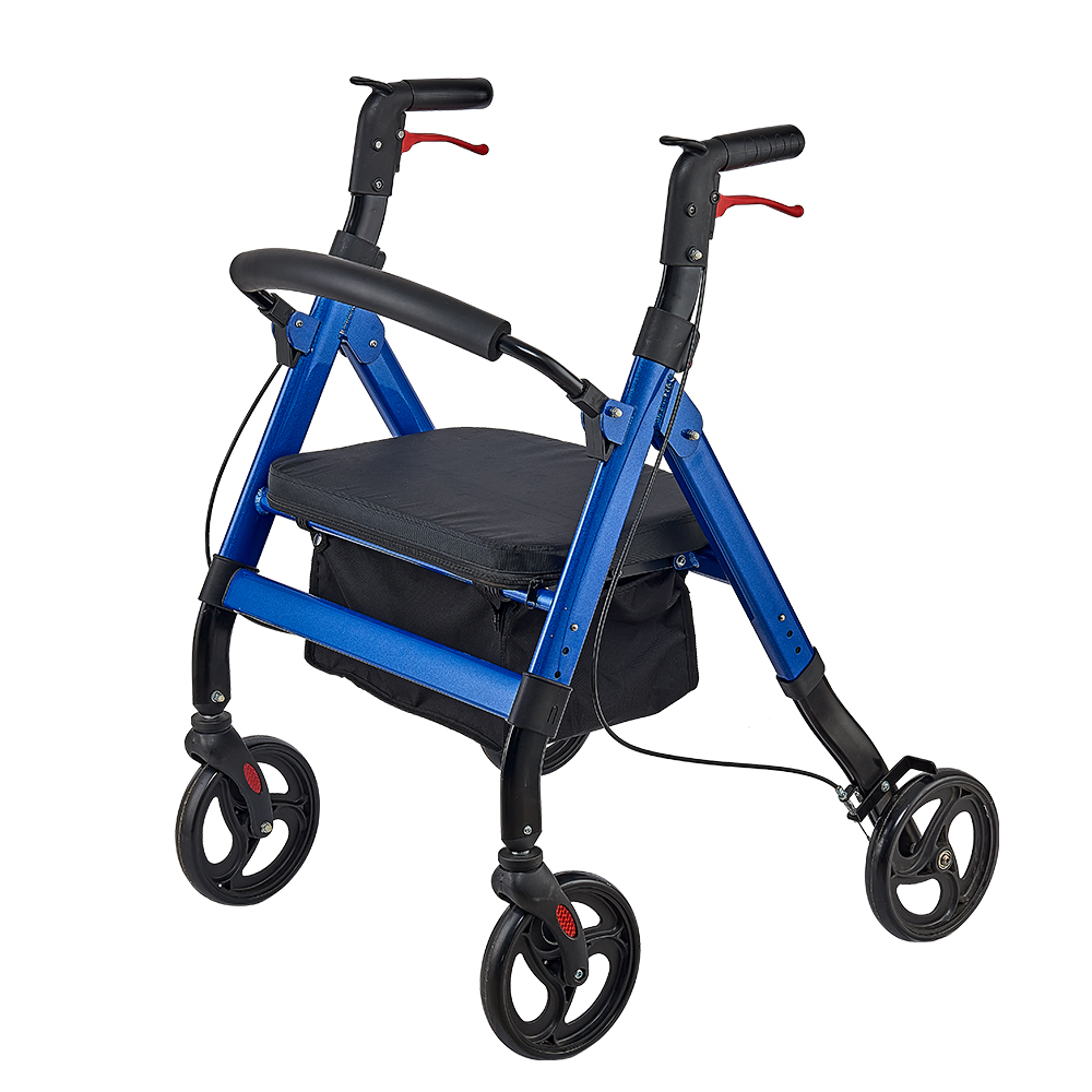 HW-6012 Heavy Duty Rollator 8'' PVC W